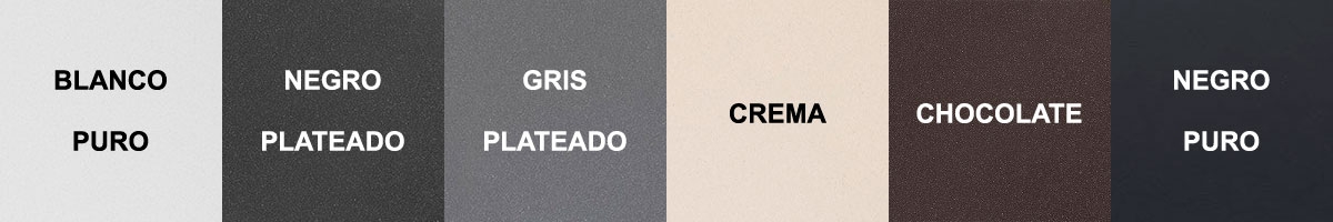 Colores fregaderos Reginox 