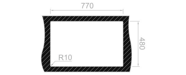 Medida de corte Rodi Composite 80B