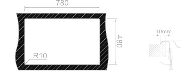 Medida de corte Rodi OKIO PLUS 80 FLAT