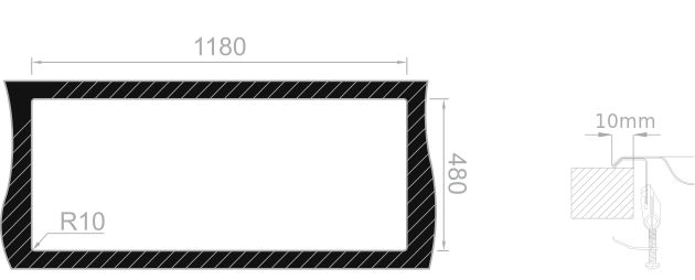 Medida de corte Rodi URBAN 120BB