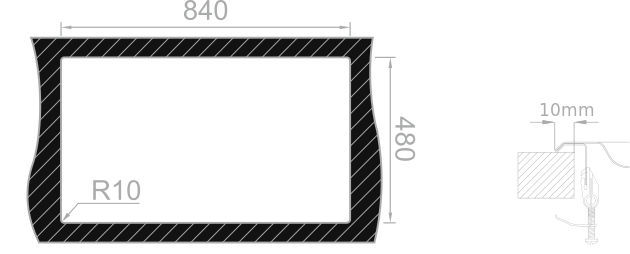 Medida de corte Rodi URBAN 86B Medida de corte Rodi URBAN 86B