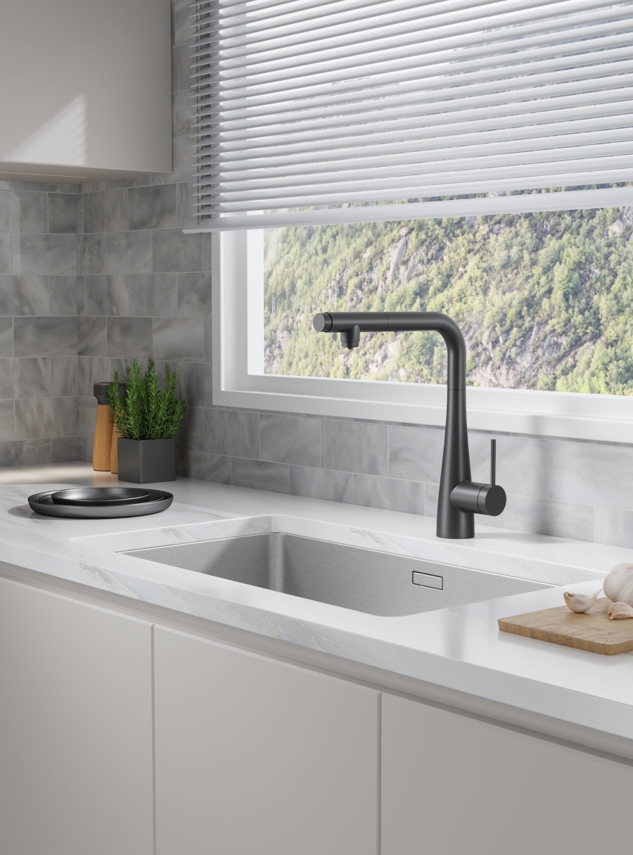 Grifo monomando de 2 vías Grifo monomando de 2 vías