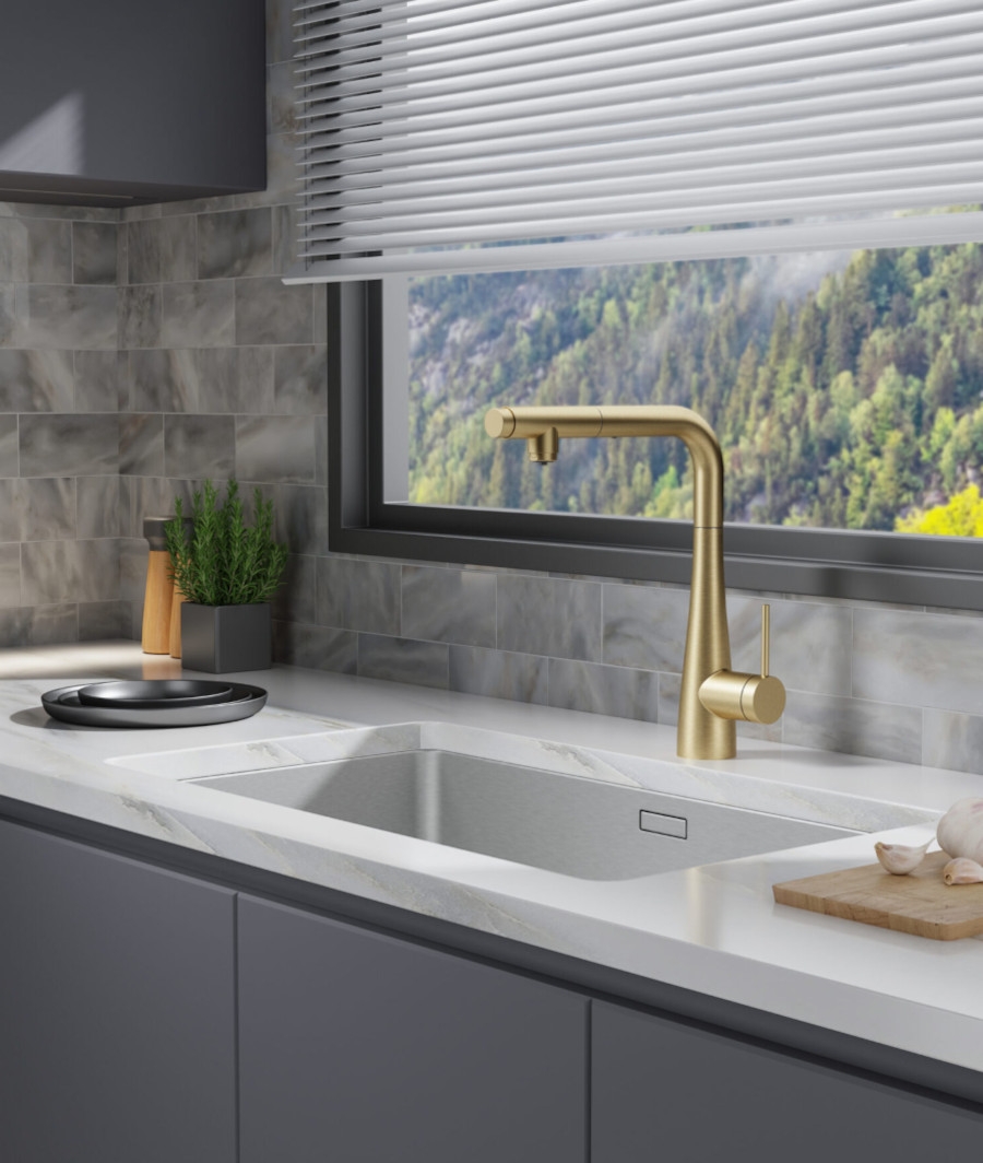 Grifo monomando de 2 vías Grifo monomando de 2 vías