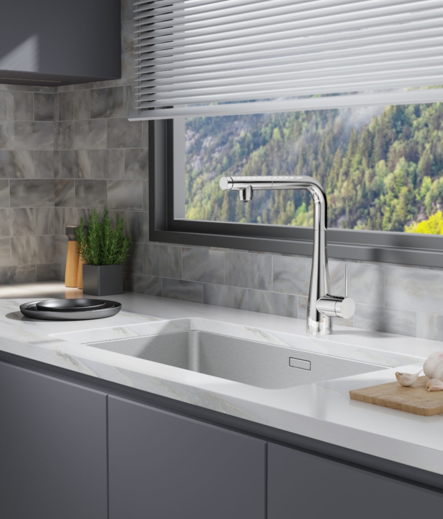 Grifo monomando de 2 vías Grifo monomando de 2 vías