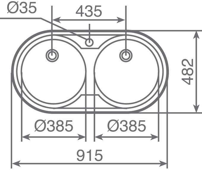 Fregadero TEKA Duetta 2C - 10109025