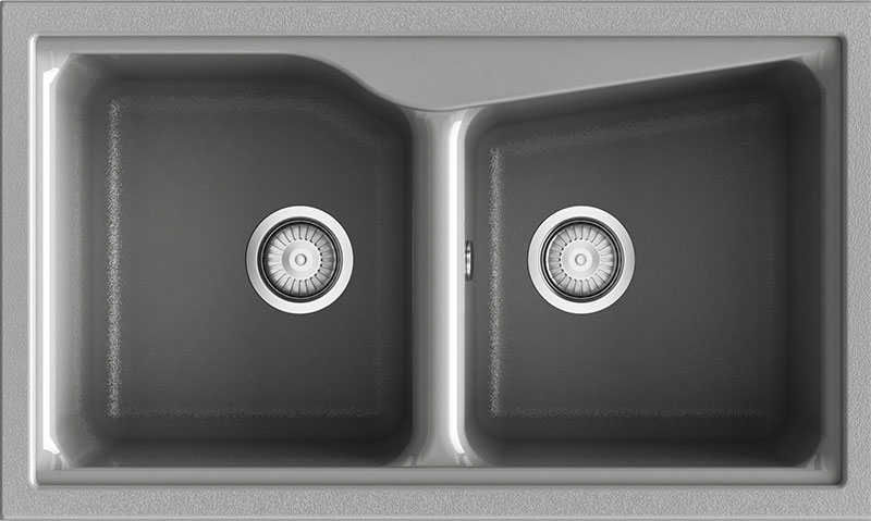 Fregadero de cocina sobre encimera Poalgi City 322